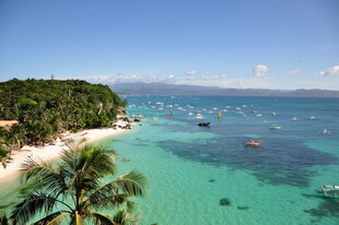 美丽海岛迷人海景风光