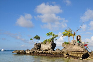 海岛风光 静谧的海上小景