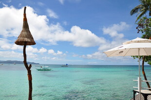 美丽海岛海滨风光景色