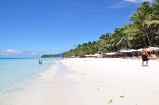 美丽的热带海滩风光