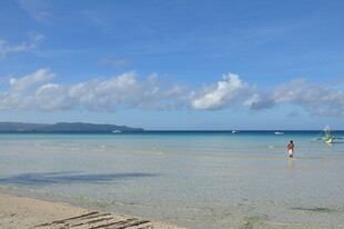 美丽海滨沙滩迷人风光