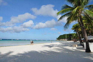 美丽的热带海滩风光