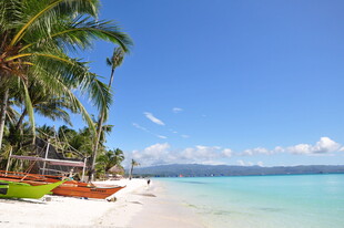 美丽热带海滩风光景色