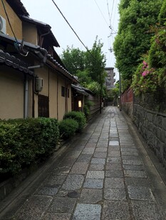 日本日式小巷 静谧古朴景致