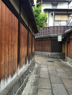 日本日式古朴小巷景致