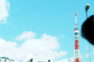 日本城市中的高耸通信塔