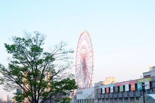 日本城市中的璀璨摩天轮