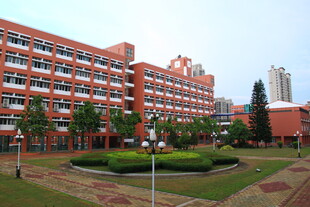 校园教学楼景观