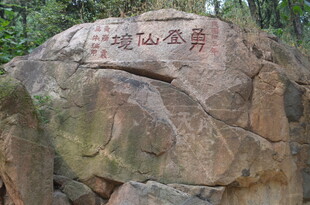 泰山刻字景观石
