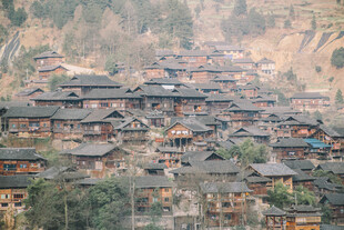苗寨村落景观