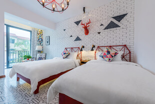 三亚现代简约风儿童卧室空间