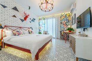 三亚现代简约风温馨儿童卧室