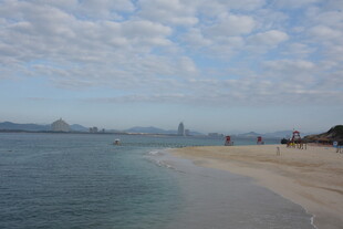 三亚美丽海滨风光