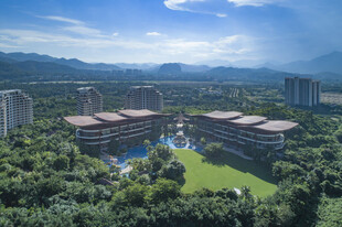 三亚校园全景风光