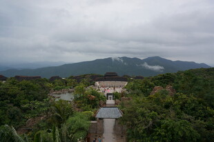 三亚山间村落景致