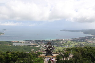 三亚俯瞰山海美景