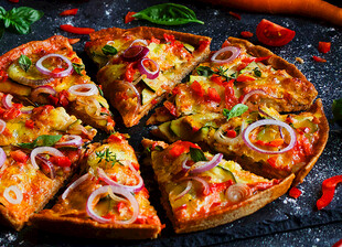 蔬菜披萨