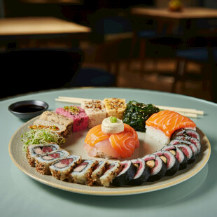 寿司拼盘