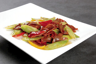 凤尾兰炒驼鸟肾