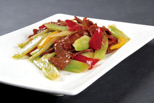 凤尾兰炒驼鸟肾