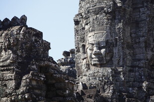 吴哥窟神秘石像