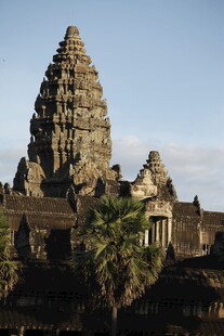 吴哥窟古老壮丽建筑景观