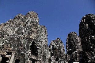 吴哥窟石像 尽显历史沧桑