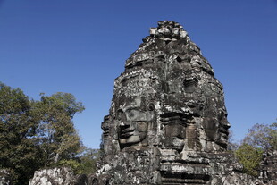 吴哥窟神秘石像