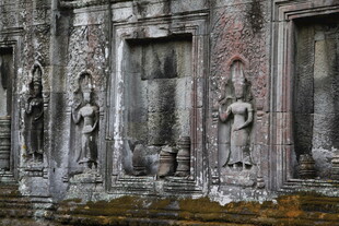 古老寺庙的精美雕刻