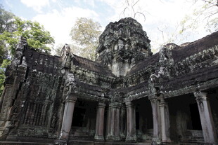 古老神秘的吴哥窟建筑