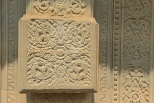 精美石雕装饰细节