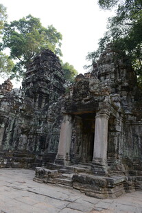 古老神秘的柬埔寨寺庙遗迹