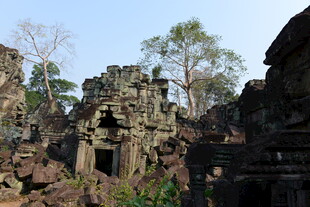 古老神秘的柬埔寨寺庙遗迹