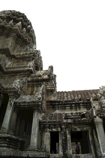 古老神秘的柬埔寨寺庙建筑