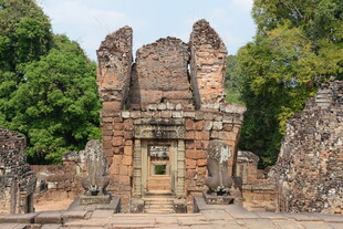 古老神秘的柬埔寨寺庙遗迹