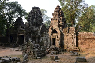 古老神秘的柬埔寨寺庙遗迹