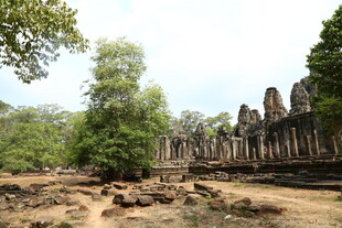吴哥窟遗址景观