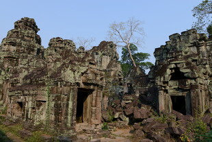 古老神秘的柬埔寨寺庙遗迹