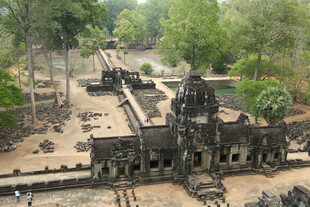 古老神秘的柬埔寨寺庙遗迹