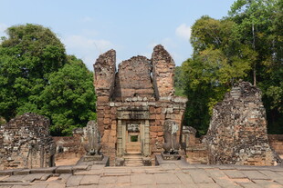 古老神秘的柬埔寨寺庙遗迹