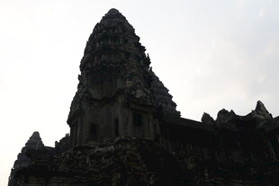 古老神秘的柬埔寨寺庙建筑