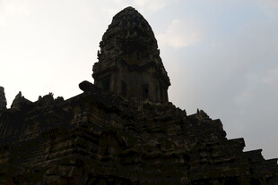 吴哥窟古老建筑剪影