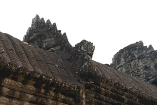 古老神秘的柬埔寨寺庙建筑