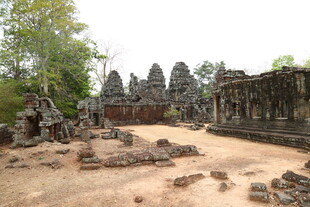 古老神秘的柬埔寨寺庙遗址