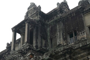 古老神秘的柬埔寨寺庙建筑