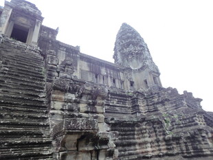 吴哥窟古老建筑风貌