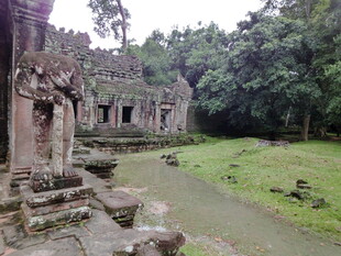 古老神秘的柬埔寨寺庙遗址