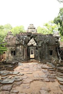 古老神秘的柬埔寨寺庙遗迹