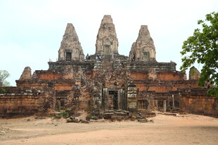 吴哥窟古老寺庙建筑景观