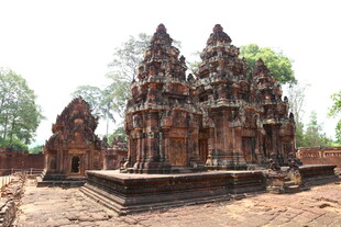 古老神秘的柬埔寨寺庙遗迹